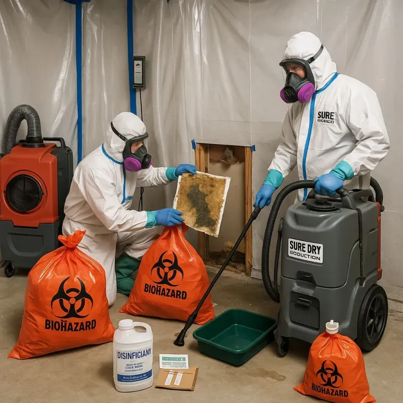 Contaminated Water Handling Protocols process in New Hope, MN