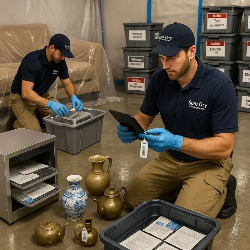 Content Protection and Restoration process in New Hope, MN